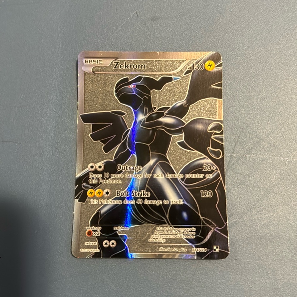 Shiny Zekron (near mint condition)
